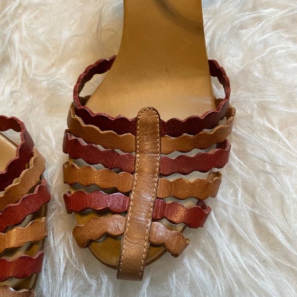 Vintage boho Passofino heels size 8 - Picture 5 of 10